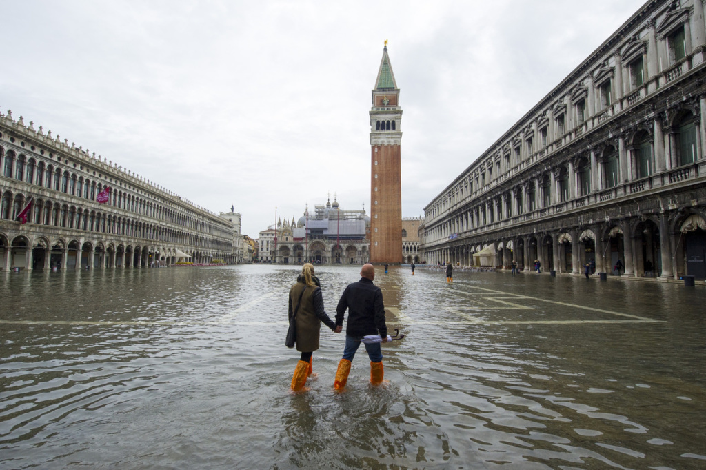 Veneza enchentes