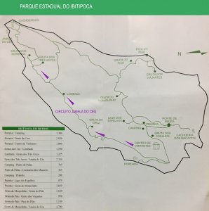 Mapa Circuito Janela do Céu