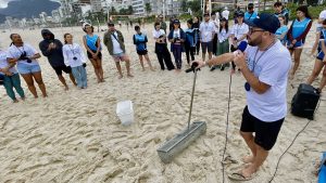 limpeza de praia