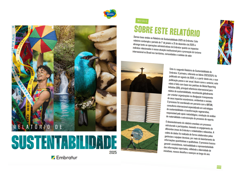 Relatório de Sustentabilidade Embratur 2025