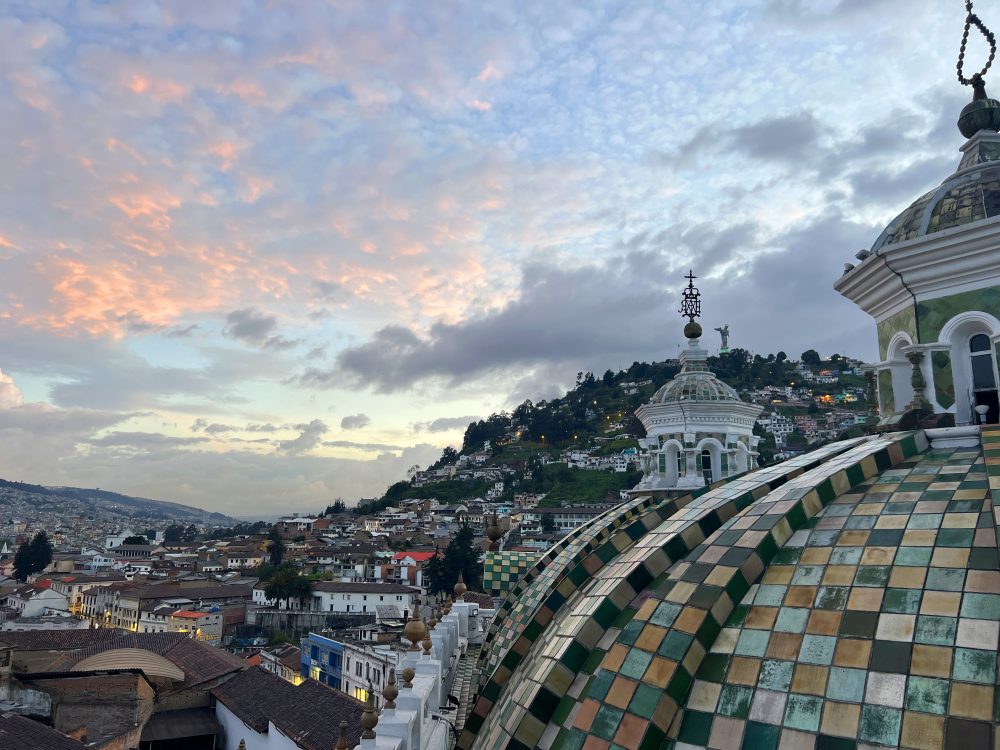 Cúpulas da Igreja São Domingos, Quito, Equador